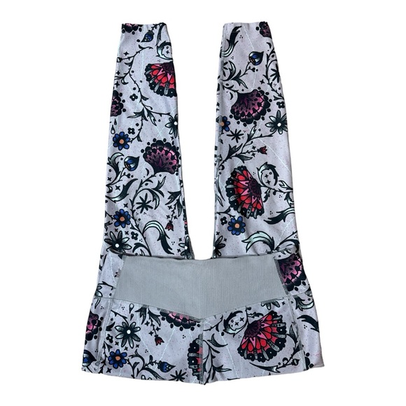 NIKE WOMENS POWER LEGEND FLORAL TRAINING RUNNING YOGA TIGHT LEGGINGS - Picture 9 of 14